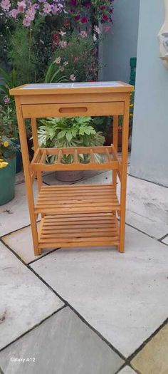 Tiled Kitchen Trolley