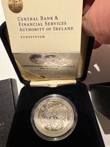 Ireland: Irish Celtic Culture 10 Euro Silver Proof 2007. Unc.