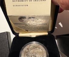 Ireland: Irish Celtic Culture 10 Euro Silver Proof 2007. Unc.