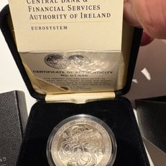 Ireland: Irish Celtic Culture 10 Euro Silver Proof 2007. Unc.