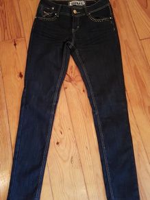 Size 8-10 Dark Blue Jeans