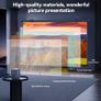 Anti-light Thick HD Projector Screen 16:9 No-hole Wall-mounted Home Projection Screen 60/72/84/92/100/110/120/133inch Image 4