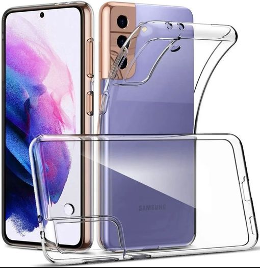 Thin Clear Silicone Case For Samsung Galaxy S21 Back Cover TPU