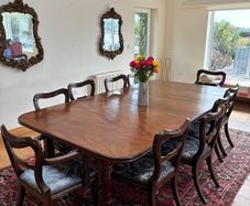 Antique Dining Table & Chairs