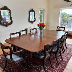 Antique Dining Table & Chairs
