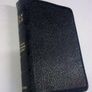 Small morocco bound standard version Bible in original box Image 3