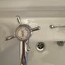 Elegant Traditional Pedestal Sink With Quality Chrome Taps Image 4