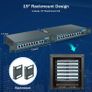 YuanLey 11 Port Gigabit PoE Switch, 8 PoE+ Port 1000Mbps, 2 Gigabit Uplink, 1 SFP Port, 120W 802.3af/at, Metal, Qos, Unmanaged Plug and Play AI Smart Detection Ethernet Switch Image 6