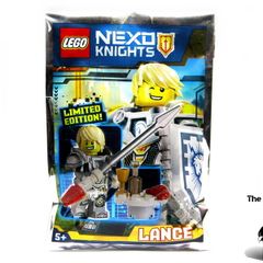 LEGO Nexo Knights Lance Minifigure Foil Pack Polybag Limited Edition Brand New Sealed