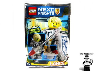 LEGO Nexo Knights Lance Minifigure Foil Pack Polybag Limited Edition Brand New Sealed
