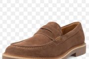ECCO Metropole London Suede Loafers 10.5