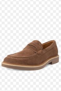 ECCO Metropole London Suede Loafers 10.5