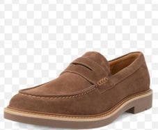 ECCO Metropole London Suede Loafers 10.5