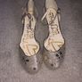 Girls/women gold shoes size 6 Image 2