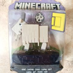 Minecraft Figure 2021 Goat HDV15 with 1 Build-a-Portal Piece & 1 Accessory NEW