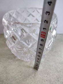 Crystal Bowl Vase No Stamp.