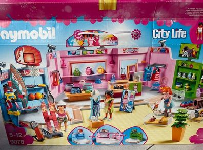 playmobil city life shopping plaza