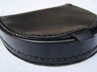 main image for ad Leather Gents Men Coin Change Tray Wallet Purse Pouch with notes flap pocket