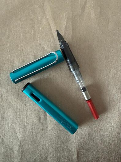 Lamy Al-Star Special Edition fountain pen - turquoise - B nib - excellent condition