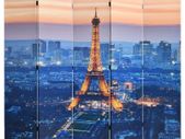 Folding Room Divider 200x170 cm Paris by Night