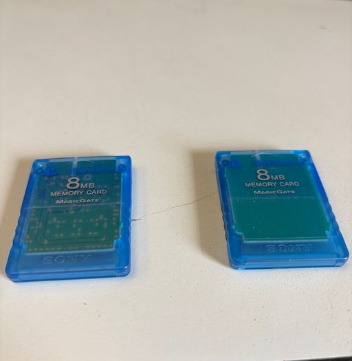 PS2 8MB Memory Cards