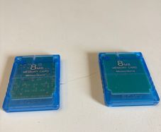PS2 8MB Memory Cards