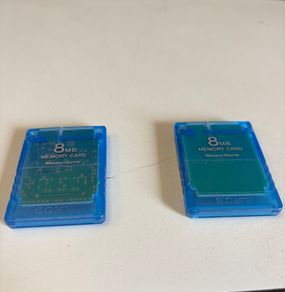 PS2 8MB Memory Cards