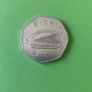 Irish 1998 woodcock 50P coin. Image 2