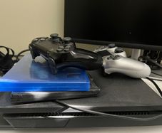 PS4 Slim with 2 Controllers