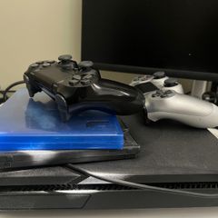 PS4 Slim with 2 Controllers