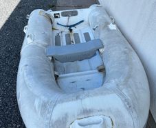 Aquapro 2.7m Hypalon RIB on trailer