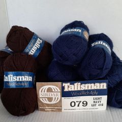 New 80% wool knitting crochet crafts