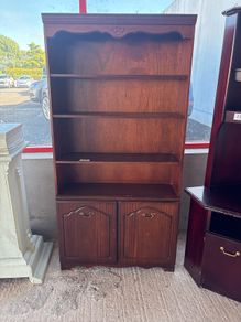 Mahogany Bookshelf