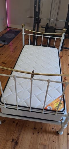 Victorian cast iron bed