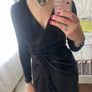 Velvet Dress BNWT Size 8 Image 3
