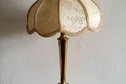Vintage solid brass lamp