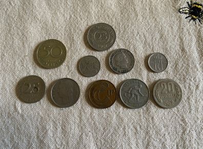 13 coin collection