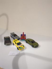 Hot Wheels Collection 5-Car Bundle - Includes Rare 1982 Vintage Sheriff Patrol!