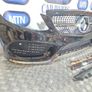 Complete Front Bumper For Mercedes C Class W205 C63 Amg Saloon 15-21 Black C197 Image 2