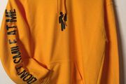 Gold Yellow Billie Eilish Don't Smile At Me Hoodie