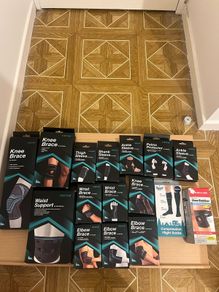 Braces, Sleeves, Support (knees-wrists-waist-legs)