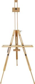 Wooden Easel Portable/Artist Outdoor Easel - Beech Wood Canvas Stand Foldable Tripod - Max Height up to 191cm - Storefront Sign Easel - Sketching Painting Stand