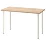 IKEA LINNMON / OLOV desk White stained oak effect/white Image 2