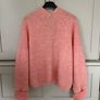 Knitwear designer Knit-Ted mixed fabric wool and alpaca and acrylic soft cardigan in a candy pink colour BRAND NEW Image 4
