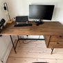 Beautiful Mid-Century Style Wooden Desk Image 5