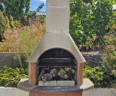 Bushbeck Masonry Barbecue Fireplace