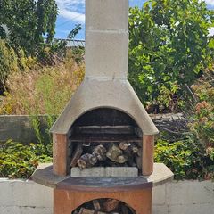 Bushbeck Masonry Barbecue Fireplace