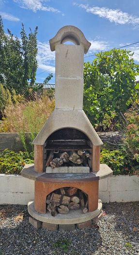 Bushbeck Masonry Barbecue Fireplace