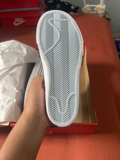 Nike Court Legacy Shoes White Blue Tint Kids