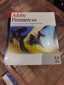 Adobe Premiere 6.0 for MacOS Sealed
